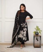 Women’s embroidered rayon co-ord set in premium