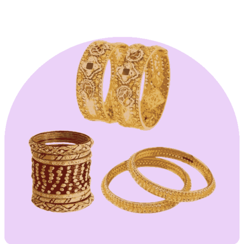 Buy Traditional Bangles & Modern Bracelets Online