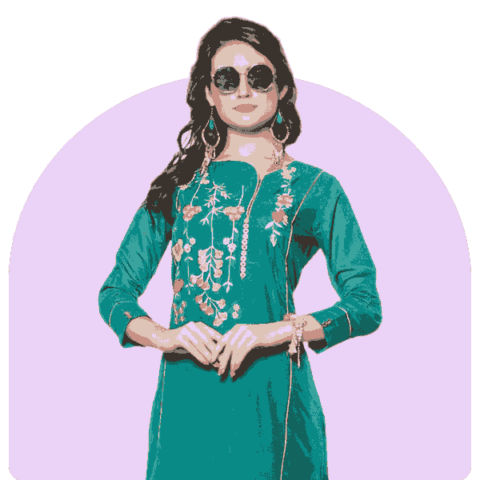 Buy Designer Kurta Sets Online – Palazzo, Anarkali, Sharara & More