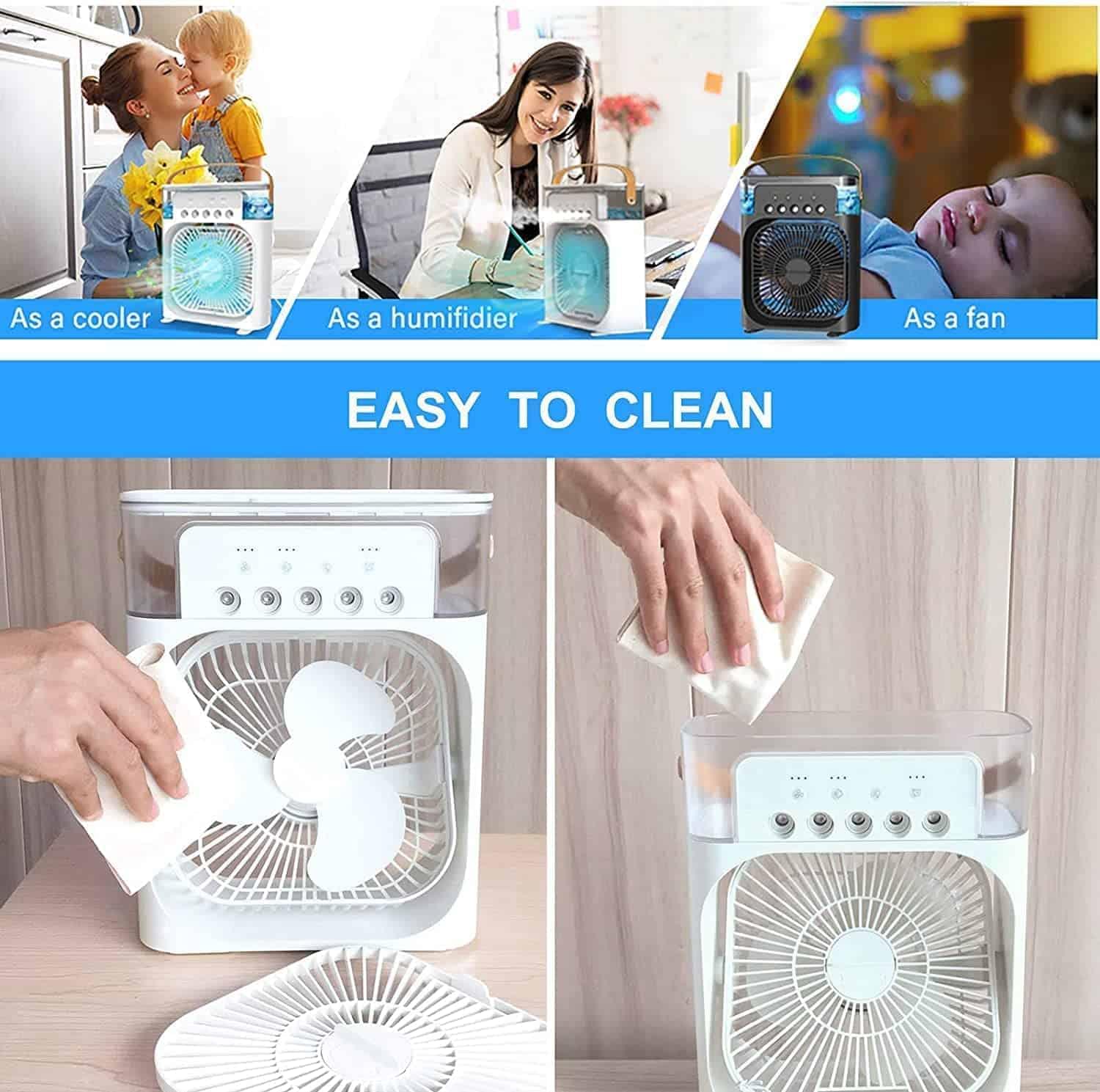 Compact Mist Fan for Home 2