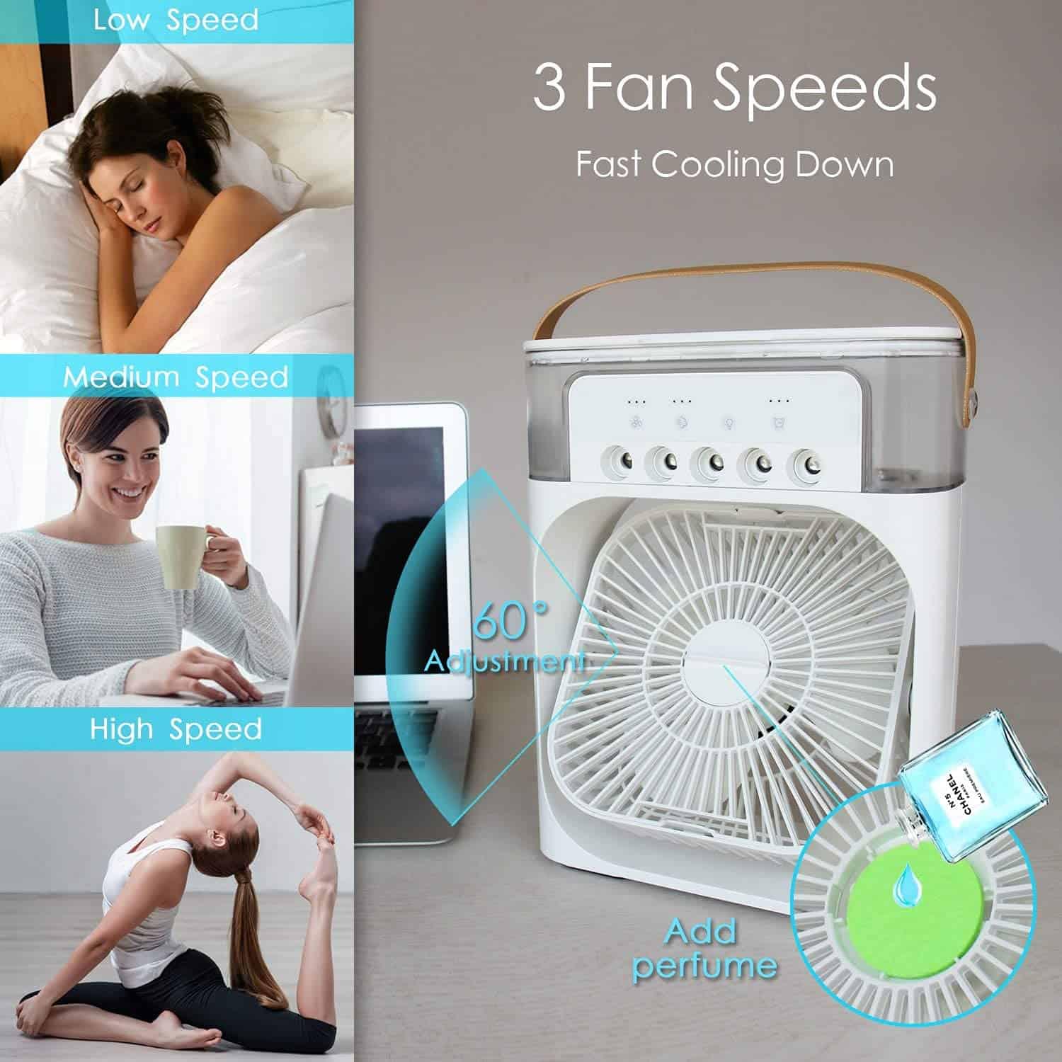 Water Sprinkler Fan for Home 1