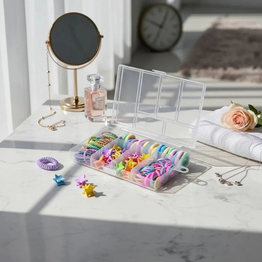 ZaiQuin 120 Piece Kids Hair Accessory Mega Set